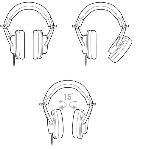 Audio Technica ATH-M20x Professional Headphones (Open Box)