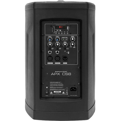 American Audio Powered Speaker (APX CS8) black (Open Box)