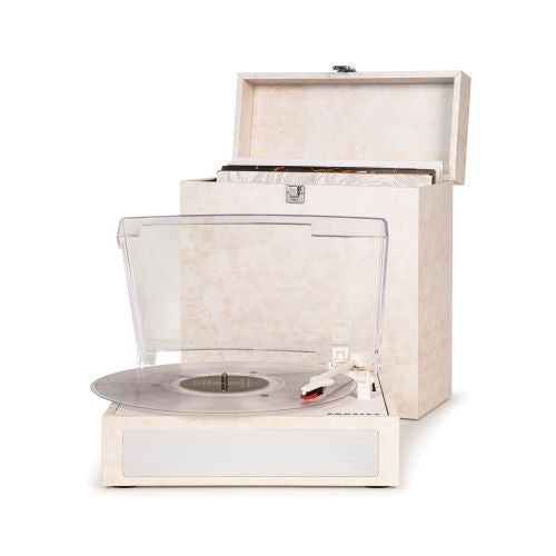 Crosley Fusion Turntable and Carrying Case - Cream (Open Box)