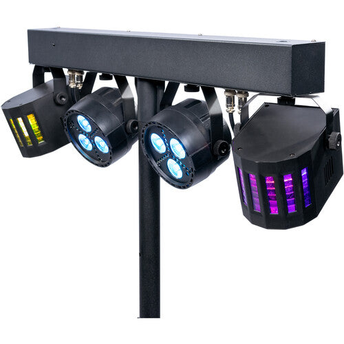 ColorKey PartyBar Go Compact, All-in-One, Battery Powered Lighting Package (Open Box)