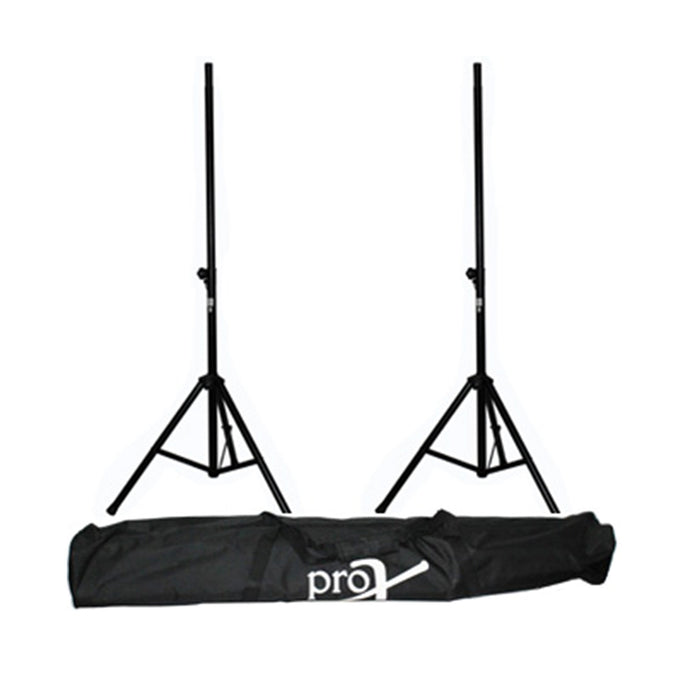 ProX 8' (96") All Metal Speaker Stand Set of 2 W/Carrying Case (Open Box)