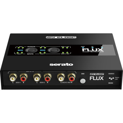 Reloop FLUX 6x6 IN/OUT USB-C DVS Interface for Serato DJ Pro (Open Box)
