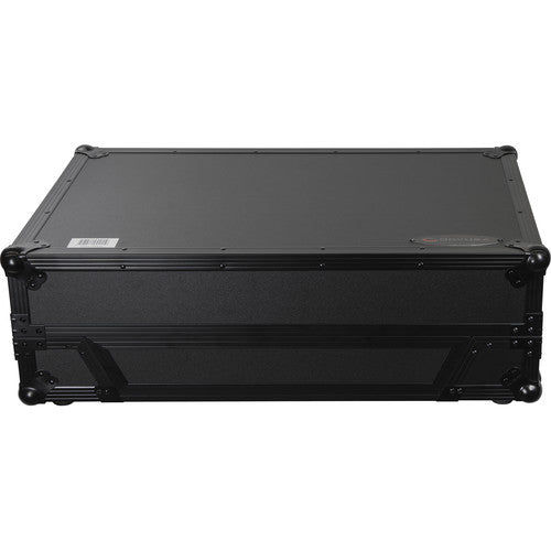 Odyssey Black Label Glide Style Case with 1 RU Bottom Rack for Pioneer DDJ-1000 (Black)