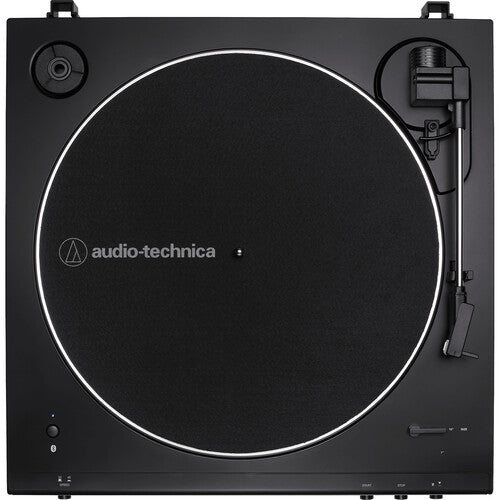 Audio Technica AT-LP60XSPBT-BK Bluetooth Turntable and Speaker Bundle, Black (Open Box)