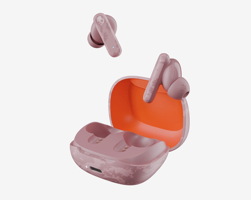 Skullcandy Smokin' Buds True Wireless Earbuds (Washed Rose)