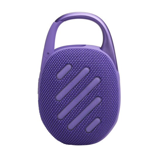 JBL Clip 5 - Ultra-Portable, Waterproof & Dustproof Bluetooth Speaker (Purple)