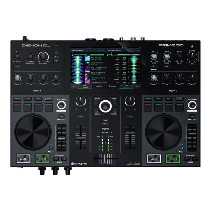 Denon DJ PRIME GO - Smart DJ Controller Console with 7" Touchscreen (No Box)