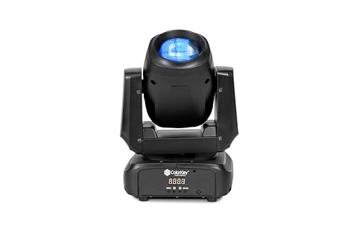 ColorKey Mover Beam 100 Compact 100W LED Moving Head with Rainbow Prism