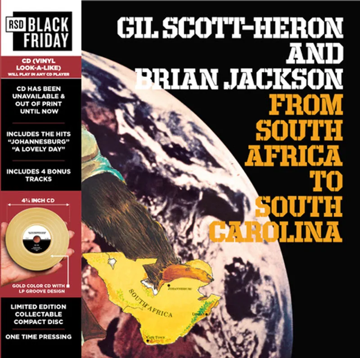 Gil Scott-Heron & Brian Jackson - From South Africa CD RSD BF 2024