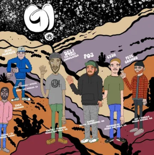 Add to your collection now! thegoodnews. is a hip hop band led by hip-hop luminary Del The Funky Homosapien, presented primarily in cartoon form. Founded by Del along with producer CTZN, rapper Po3 and illustrator Pete Cosmos, the group first began to coalesce during Deltron 3030’s Event 2 tour, eventually finding their sound working with guitar and pedal wizard Taka Tozawa along with bass and FX guru Juan Alderete (Mars Volta, Dr. Octagon, Mac Miller, Anderson .Paak, Domo Genesis, etc). Now, thegoodnews. i