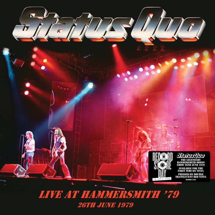 STATUS QUO - LIVE AT HAMMERSMITH '79 - VINYL LP(2) - RSD 2026