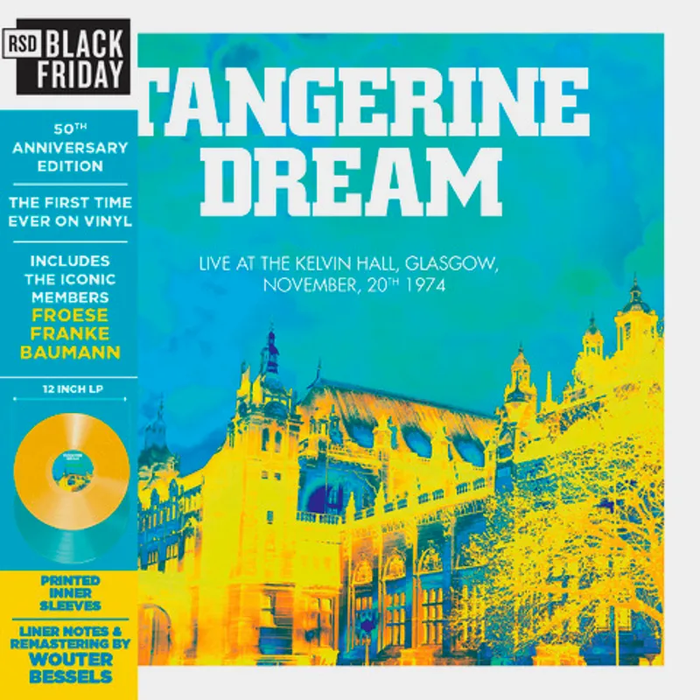 Tangerine Dream - Live at Kelvin Hall 1974 - Vinyl LP (x2)-RSD BF 2024