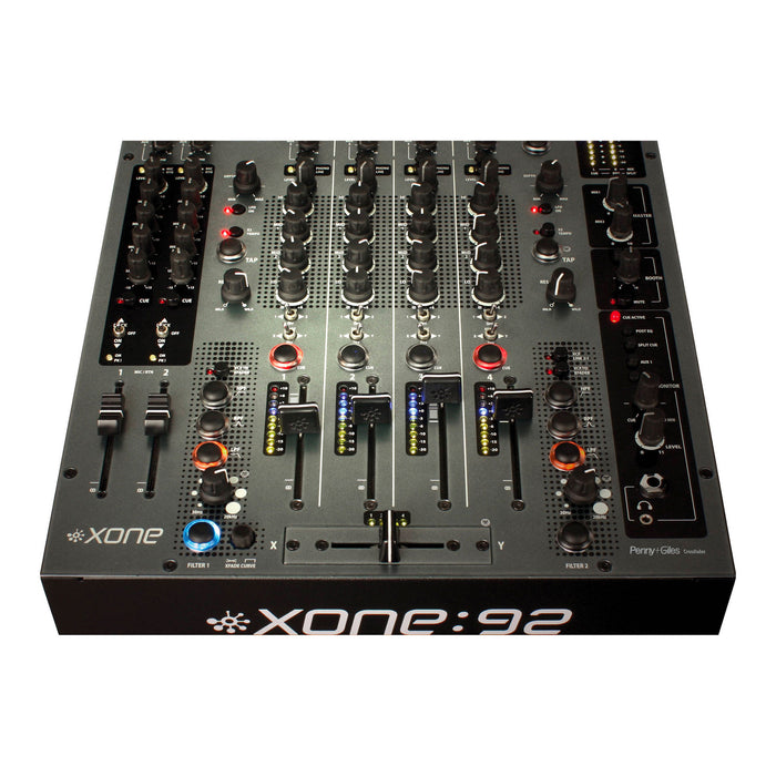 Allen & Heath Xone:92 Fader Professional 6 Channel Club/DJ Mixer (Display Model)