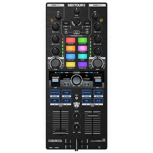 Reloop Mixtour Pro Portable 4-Deck DJ Controller for djay Pro (Open Box)