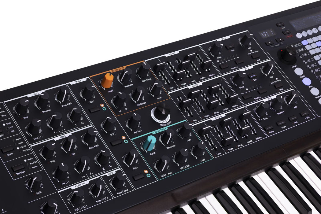 Arturia PolyBrute 6-Voice Polyphonic Morphing Analog Synthesizer - Noir, Limited Edition (Open Box)