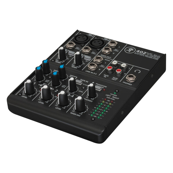 Mackie 402VLZ4, 4-channel Ultra Compact Mixer with High Quality Onyx Preamps