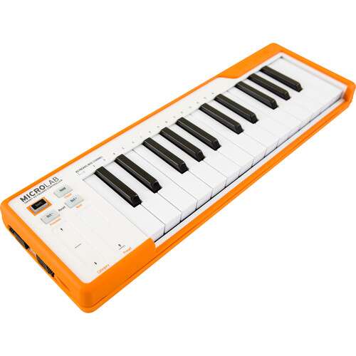 Arturia MicroLab - Compact USB-MIDI Controller (Orange) (Open Box)