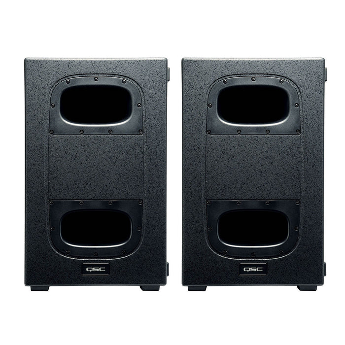 QSC KS212C ACTIVE DUAL 12" POWERED CARDIOID SUBWOOFER 3600W SUB CLASSD AMPLIFIED (Pair)