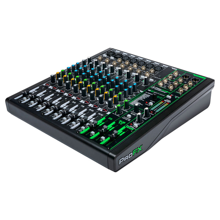 Mackie ProFXv3 Series, 12-Channel Professional Effects Mixer with USB, Onyx Mic Preamps and GigFX effects engine - Unpowered (ProFX12v3) (Open Box)