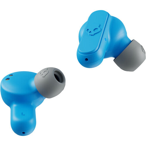 Skullcandy Dime 2 In-Ear Wireless Earbuds, Grey/Blue (Open Box)