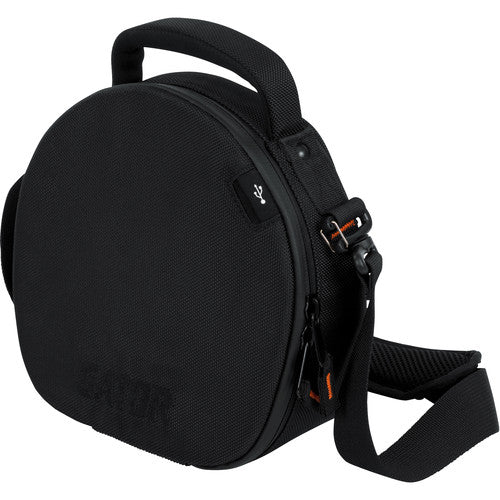 Gator Cases G-CLUB Series Carry Bag for DJ Style Headphones and Accessories; (G-CLUB-HEADPHONE),Black (Open Box)