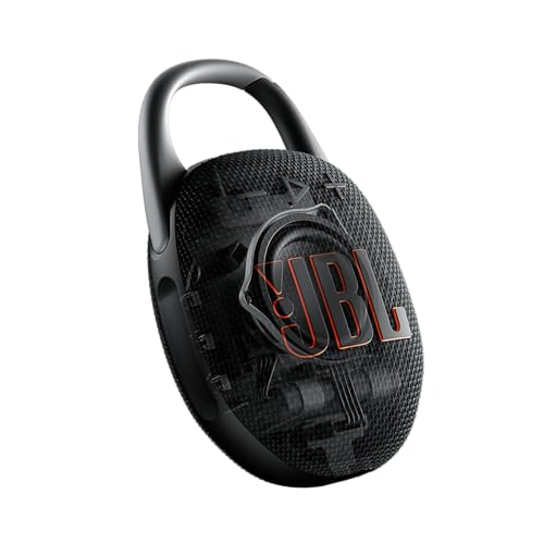 JBL Clip 5 Portable Waterproof Wireless Speaker (Black)