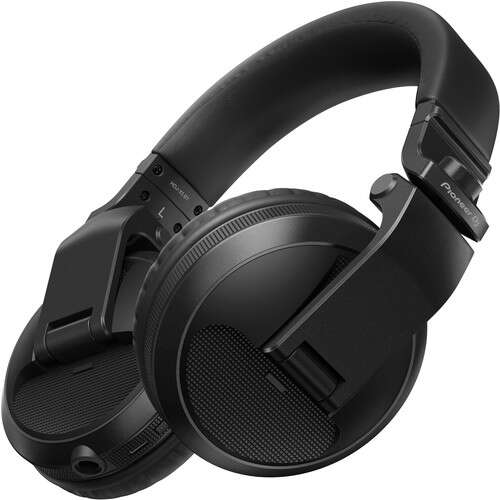 Pioneer DJ HDJ-X5BT Bluetooth Over-Ear DJ Headphones (Metallic Black) (Open Box)