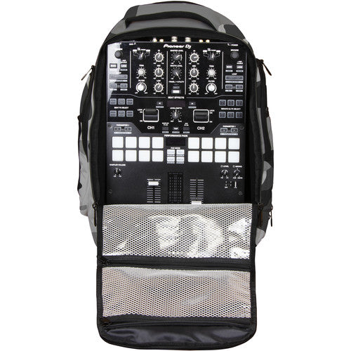 Odyssey Innovative Designs Backtrak XL DJ Gear Backpack (Gray Camouflage) (Open Box)