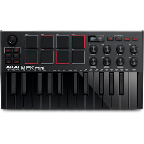 Akai Professional MPK Mini MKIII 25-Key MIDI Controller (Black) (Open Box)