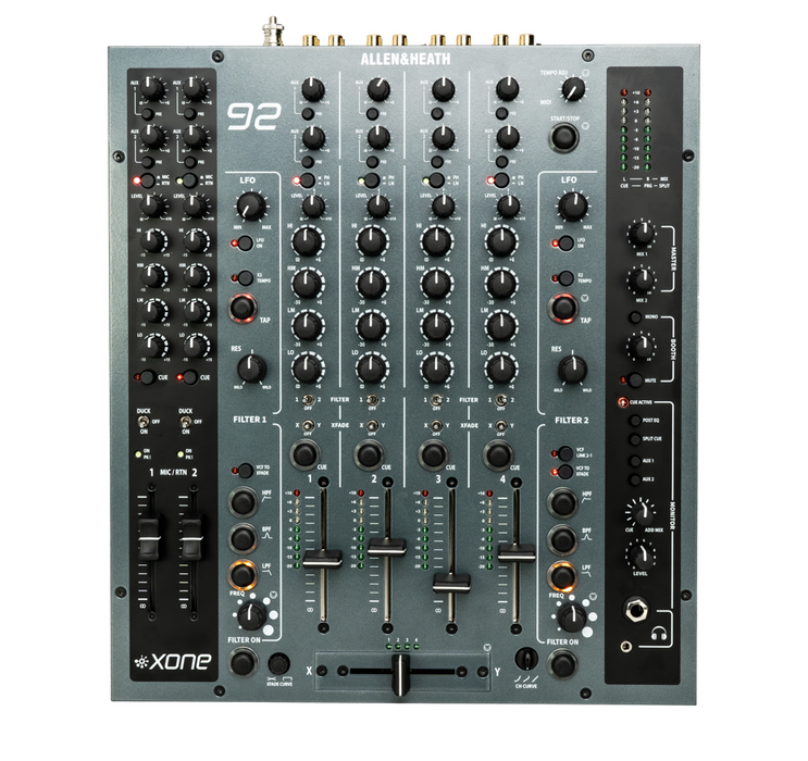 Allen & Heath XONE:92 MK2 Analog 4-channel DJ Mixer