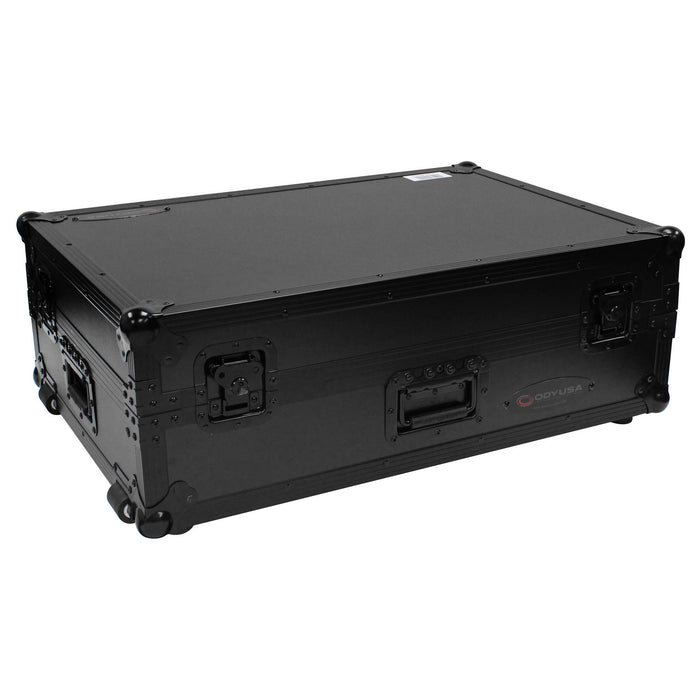 Odyssey Innovative Designs Black Label Glide Case with Wheels for Roland DJ-808 / Denon MC7000 DJ Controller (Open Box)