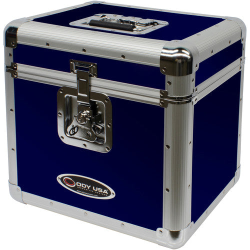 Odyssey Krom Series KLP2 Stackable Record/Utility Case (Blue) (Open Box)