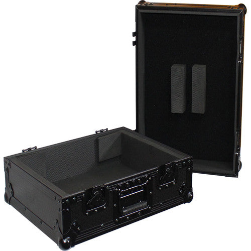 ProX T-TTBL Case for SL1200-Style Turntable (Black on Black) (Open Box)