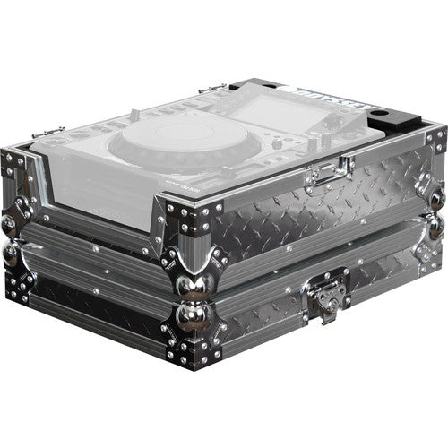 Odyssey Innovative Designs Silver Diamond Plate ATA Flight Zone Case (Open Box)