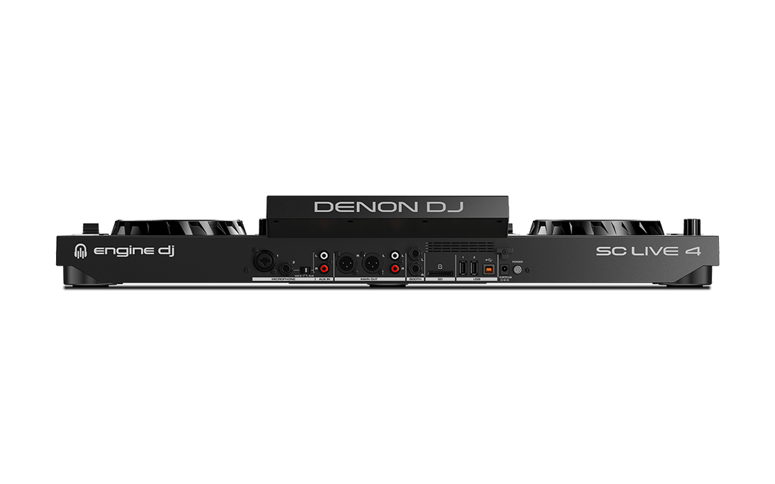 Denon DJ SC Live 4-Standalone Controller, 4-Channel Mixer, Amazon Music Unlimited Streaming, Wi-Fi, Speakers, Serato DJ & Virtual DJ Compatible (Open Box)