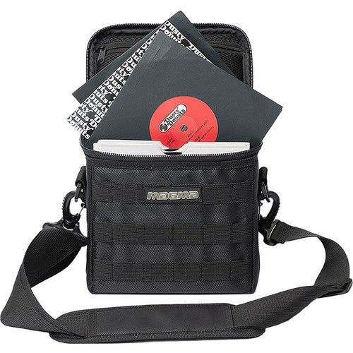 Magma Bags 45 Record-Bag 50 Travel Bag for up to 50 7" Records (Black/Khaki)