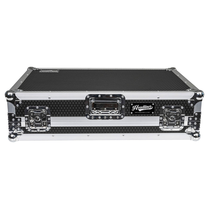 Headliner Low Profile Flight Case with Wheels, Compatible with XDJ-RX3, Black (HL10006) (Open Box)