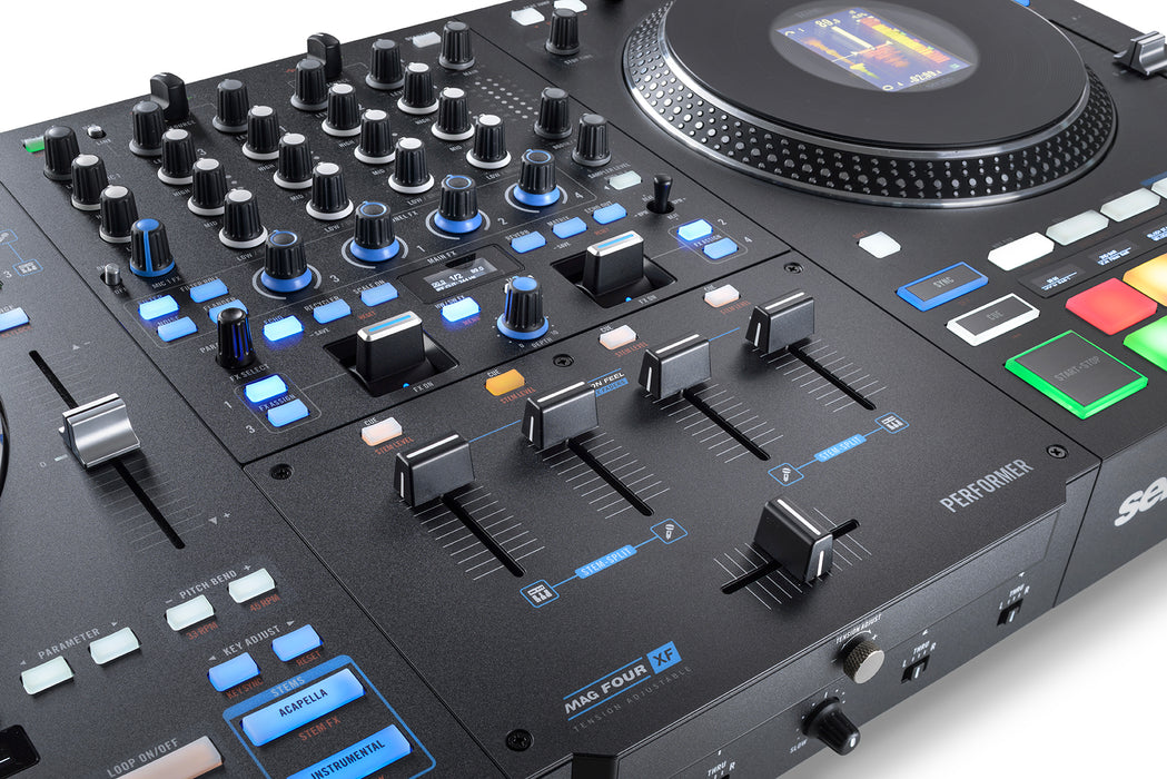 Rane Performer 4-channel motorized DJ controller