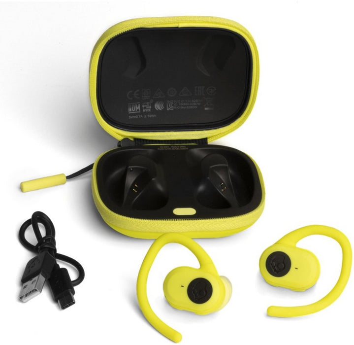 Skullcandy - Push In-Ear True Wireless Sport Headphones - Electric Yellow (Open Box)