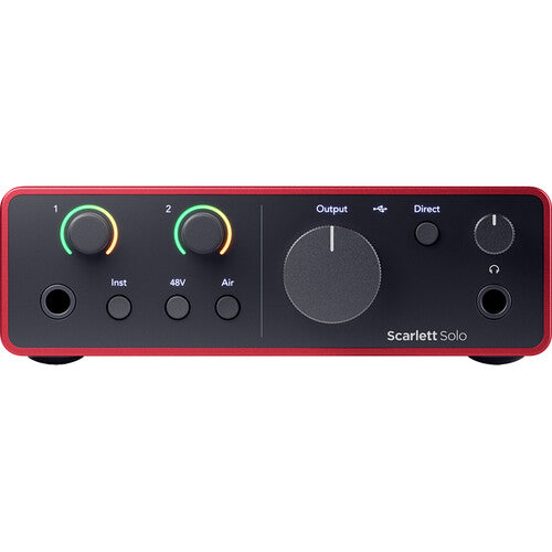 Focusrite Scarlett Solo USB-C Audio Interface (4th Generation) (Open Box)