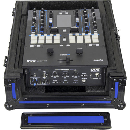 Odyssey Innovative Designs Universal 12" Format Extra Deep DJ Mixer Case (Black on Blue) (Open Box)