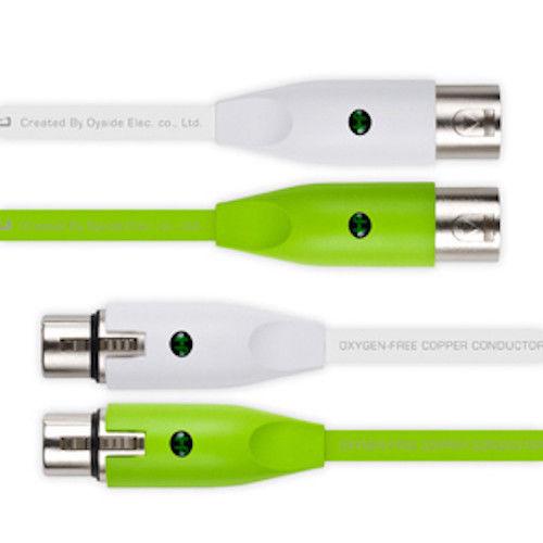 OYAIDE NEO Class B XLR Cable 2.0m - Green