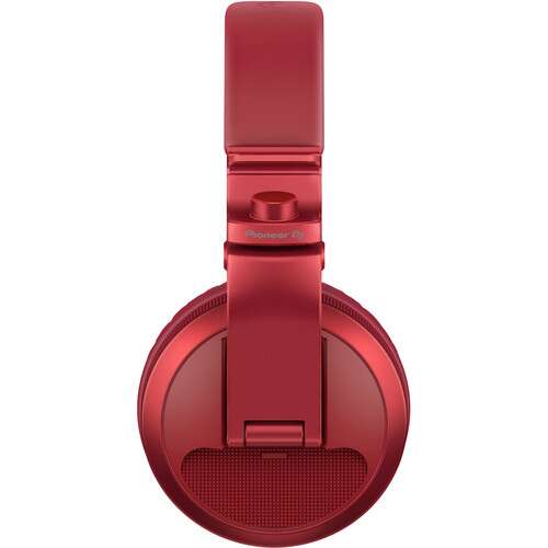 Pioneer DJ HDJ-X5BT Bluetooth Over-Ear DJ Headphones (Metallic Red) (Open Box)