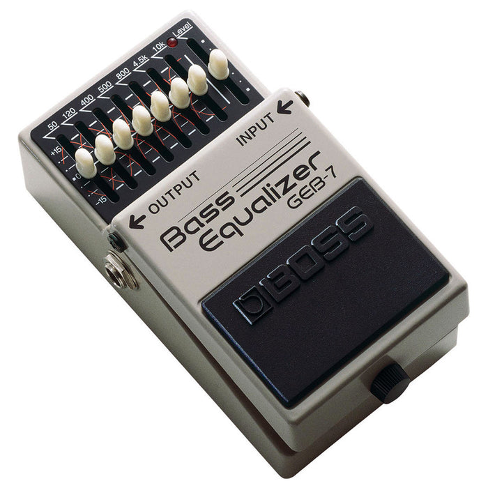 Boss GEB-7 7-band Bass EQ Pedal (Open Box)