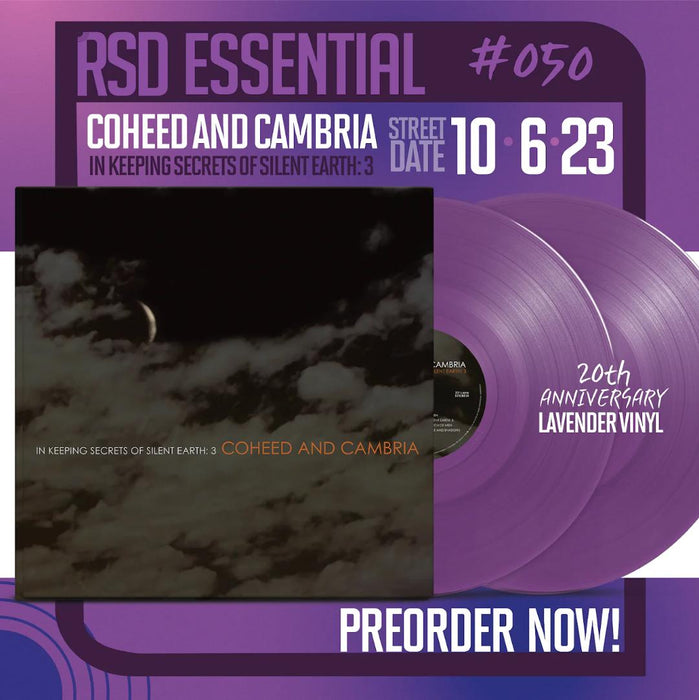 Coheed & Cambria In Keeping Secrets Of Silent Earth: 3 (Indie Exclusive, Colored Vinyl, Lavender) (2 Lp's)