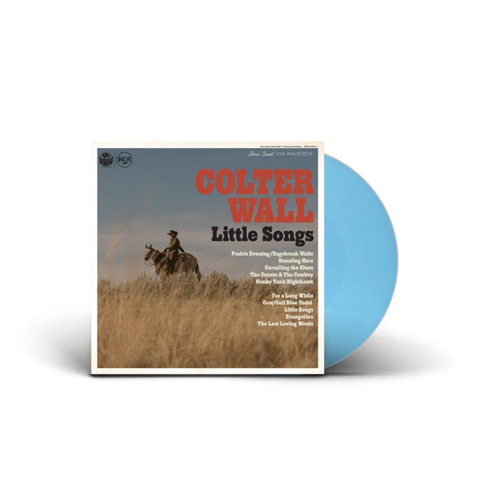 Colter Wall Little Songs (Indie Exclusive opaque baby blue color vinyl)