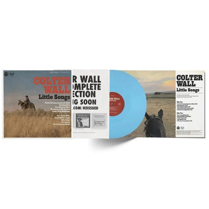 Colter Wall Little Songs (Indie Exclusive opaque baby blue color vinyl)