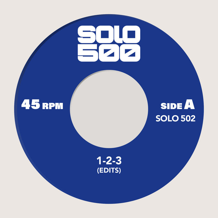 Solo 500 1-2-3 Edits/GLASS (drum breaks edits) - 7" Vinyl