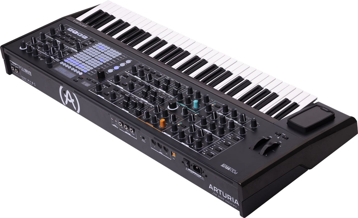 Arturia PolyBrute 6-Voice Polyphonic Morphing Analog Synthesizer - Noir, Limited Edition (Open Box)