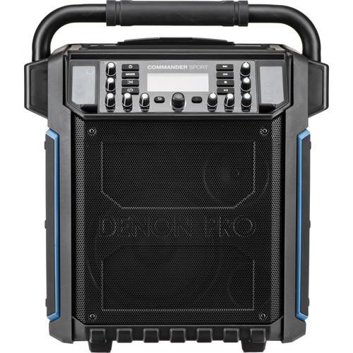 Denon Commander Sport Portable Water-Resistant 120W All-In-One PA System W/ Wireless Microphone (Open Box)